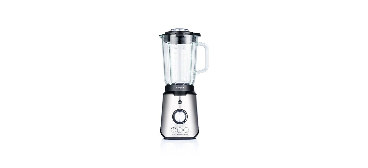 Wilfa Smooth Standmixer mit Glaskrug zum Mixen von warmer Gewürzmilch