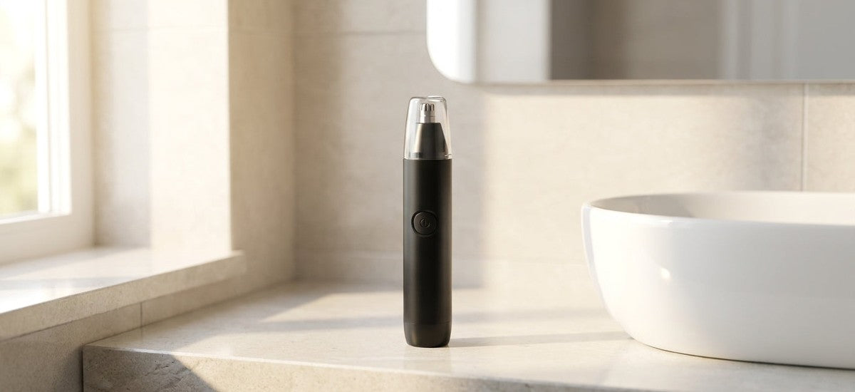 Moosoo HK-0811 Nasenhaartrimmer im Badezimmer – NIVAROQ Ratgeber