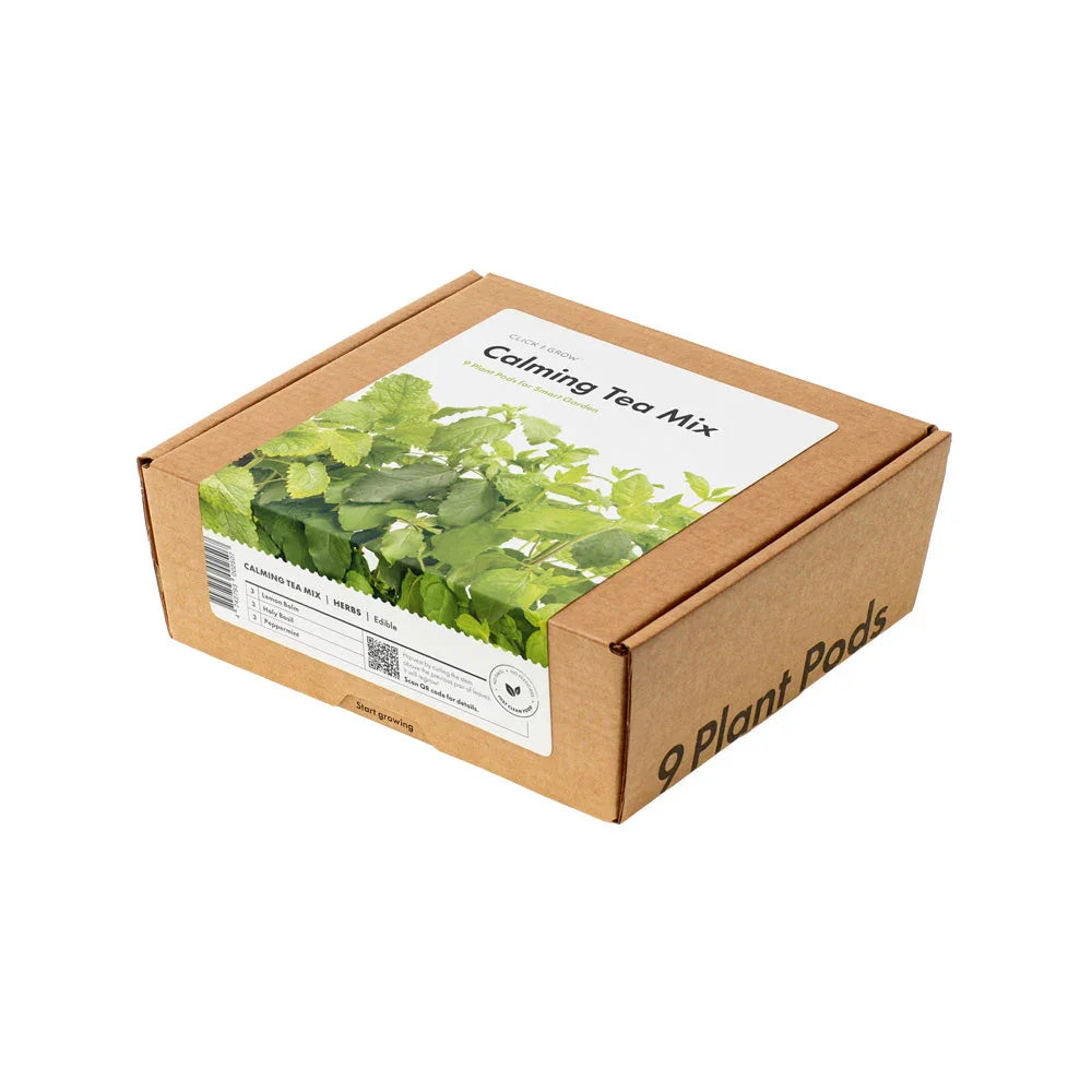 Beruhigende Teemischung Pflanzkapsel, 9er-Packung in Kartonbox