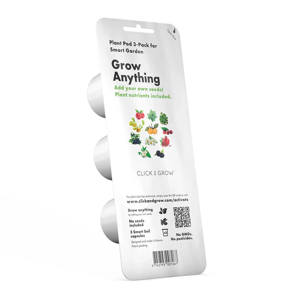 Click & grow cultivez tout Sachets de plantation lot de 3