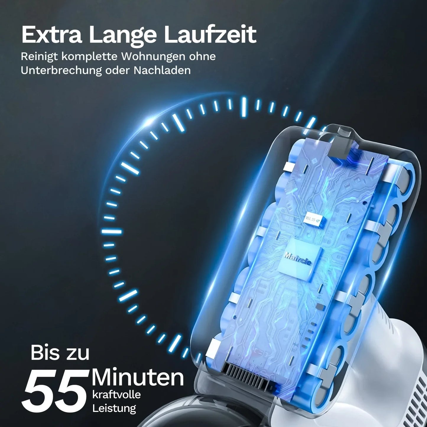 Moosoo S5 Mate - Akku pölynimuri