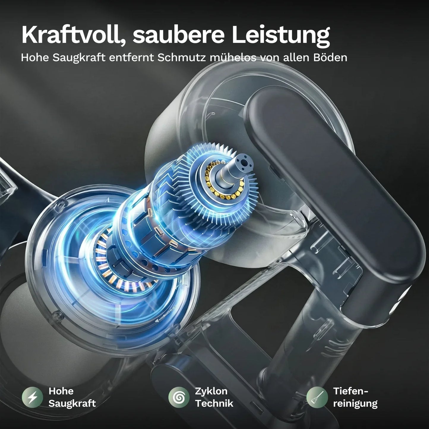 Moosoo S5 Mate - Akku pölynimuri