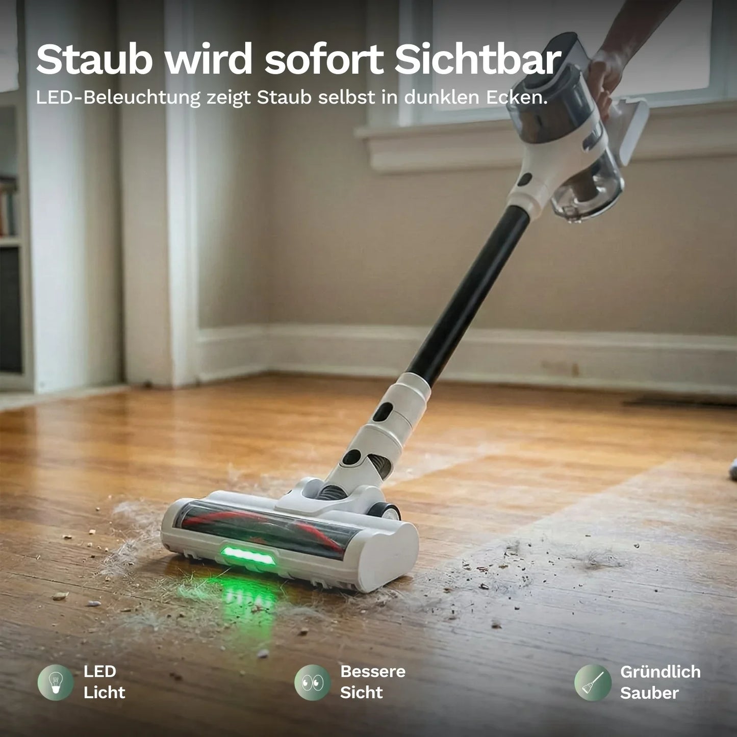 Moosoo S5 Mate - Akku pölynimuri