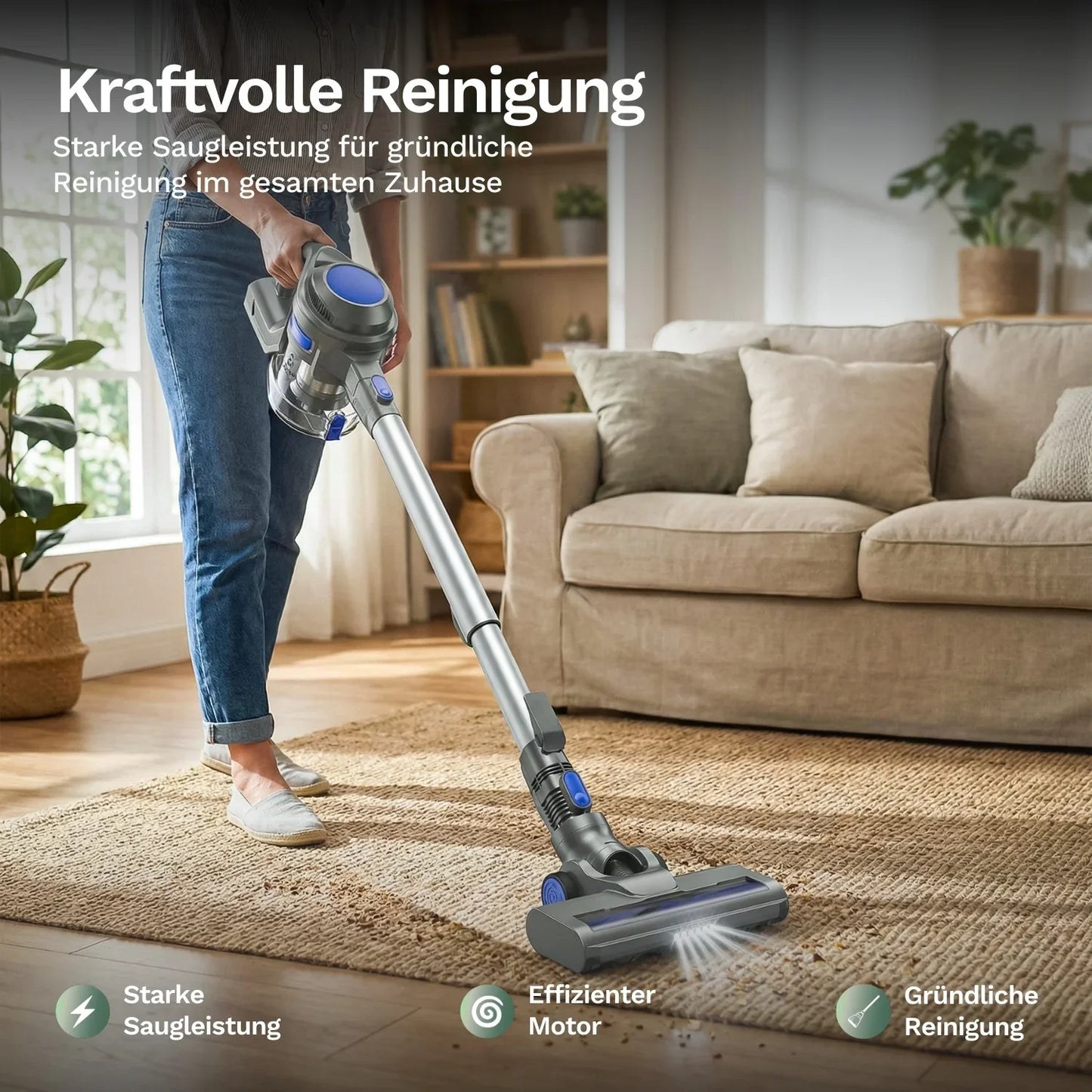 Moosoo XL-618A - Akku pölynimuri