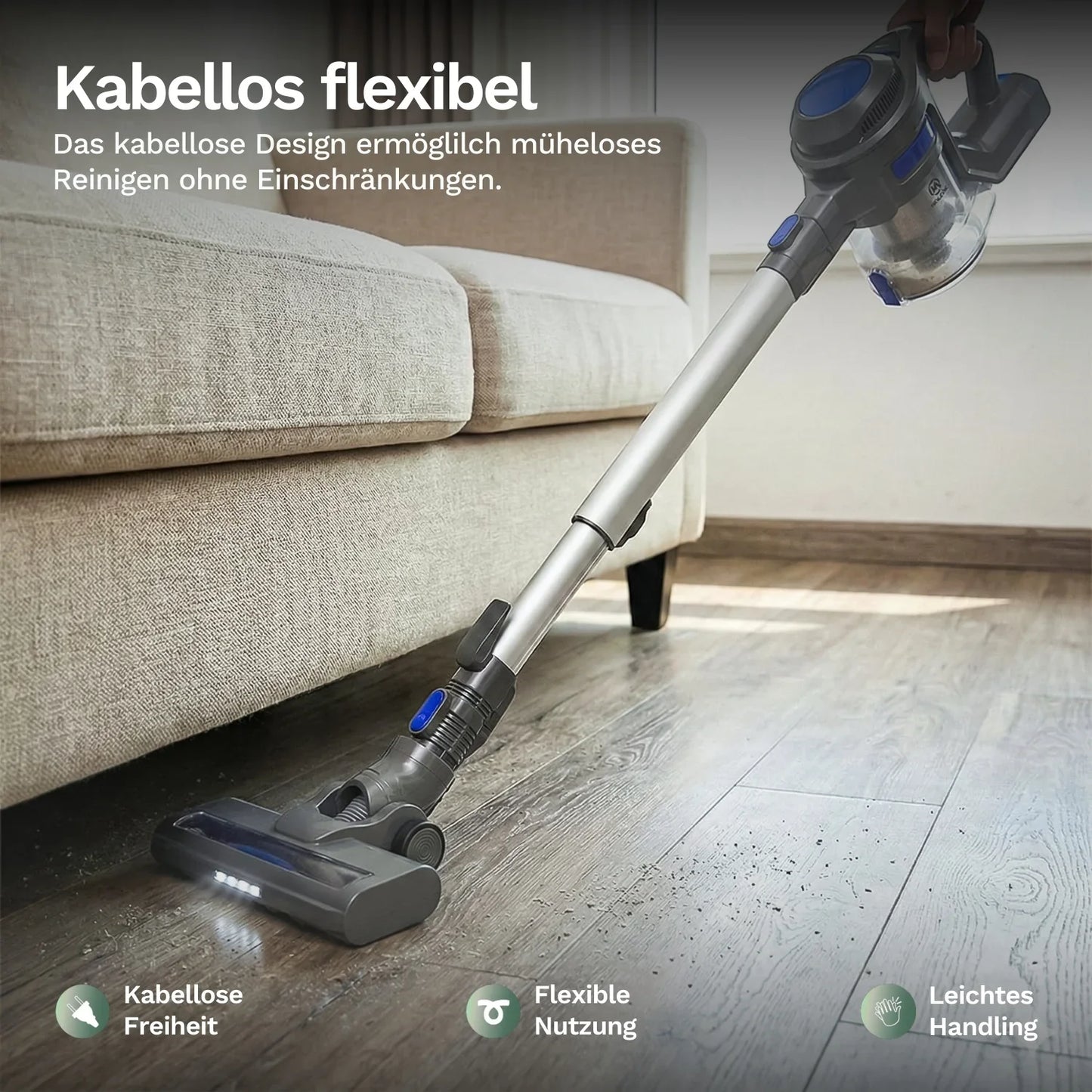 Moosoo XL-618A - Akku pölynimuri