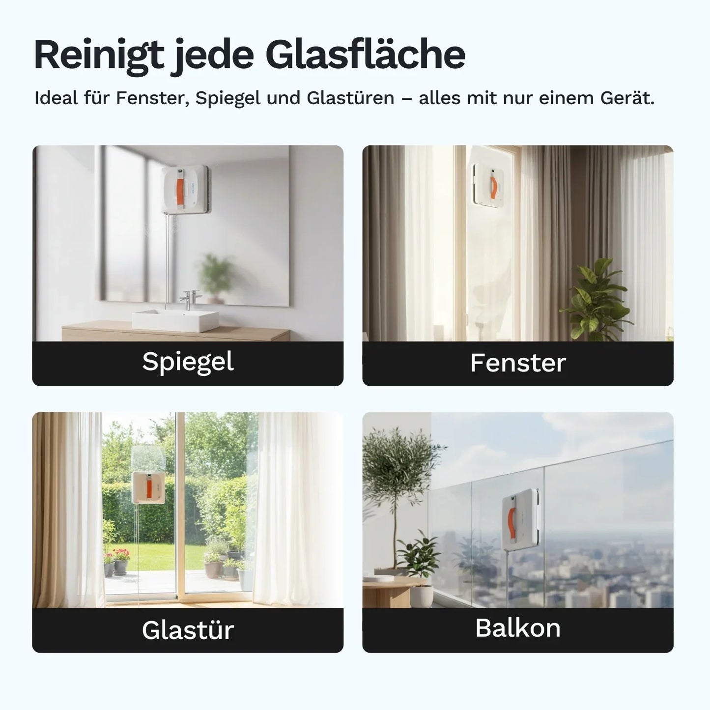 Lazurec A9 Pro ikkunanpesurobotti – Älykkääseen ja vaivattomaan ikkunanpesuun
