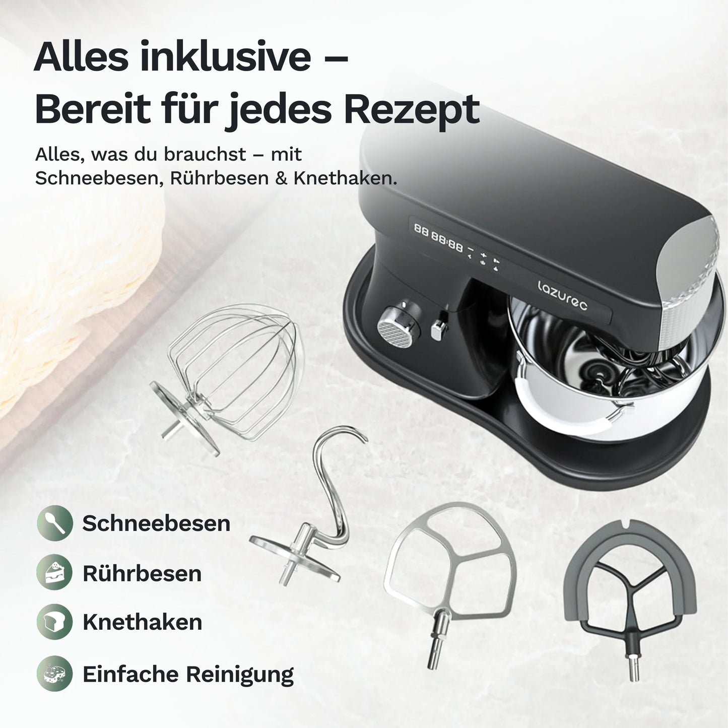 Lazurec Bakara Mix One – Älykäs monitoimikone enemmän nautintoa ja vähemmän vaivaa varten