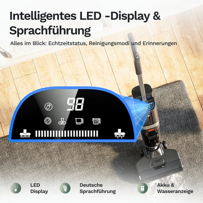 Lazurec L5 – Langaton märkä-kuivaimuri tehokkaalla imuteholla