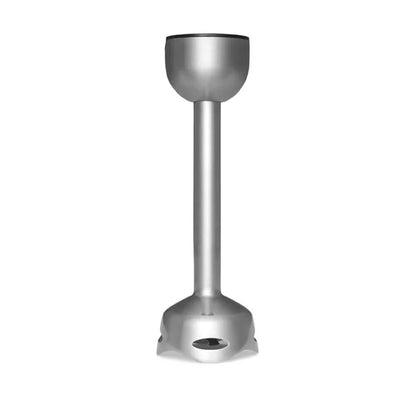 Whisk attachment with metal stem and black protective cap